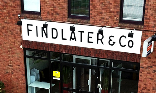 Findlater and Co Signage
