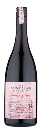 Findlater Wines Saint Clair Pioneer Block Pinot Noir